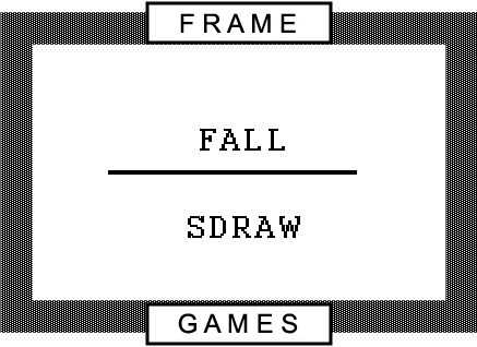 fall frame